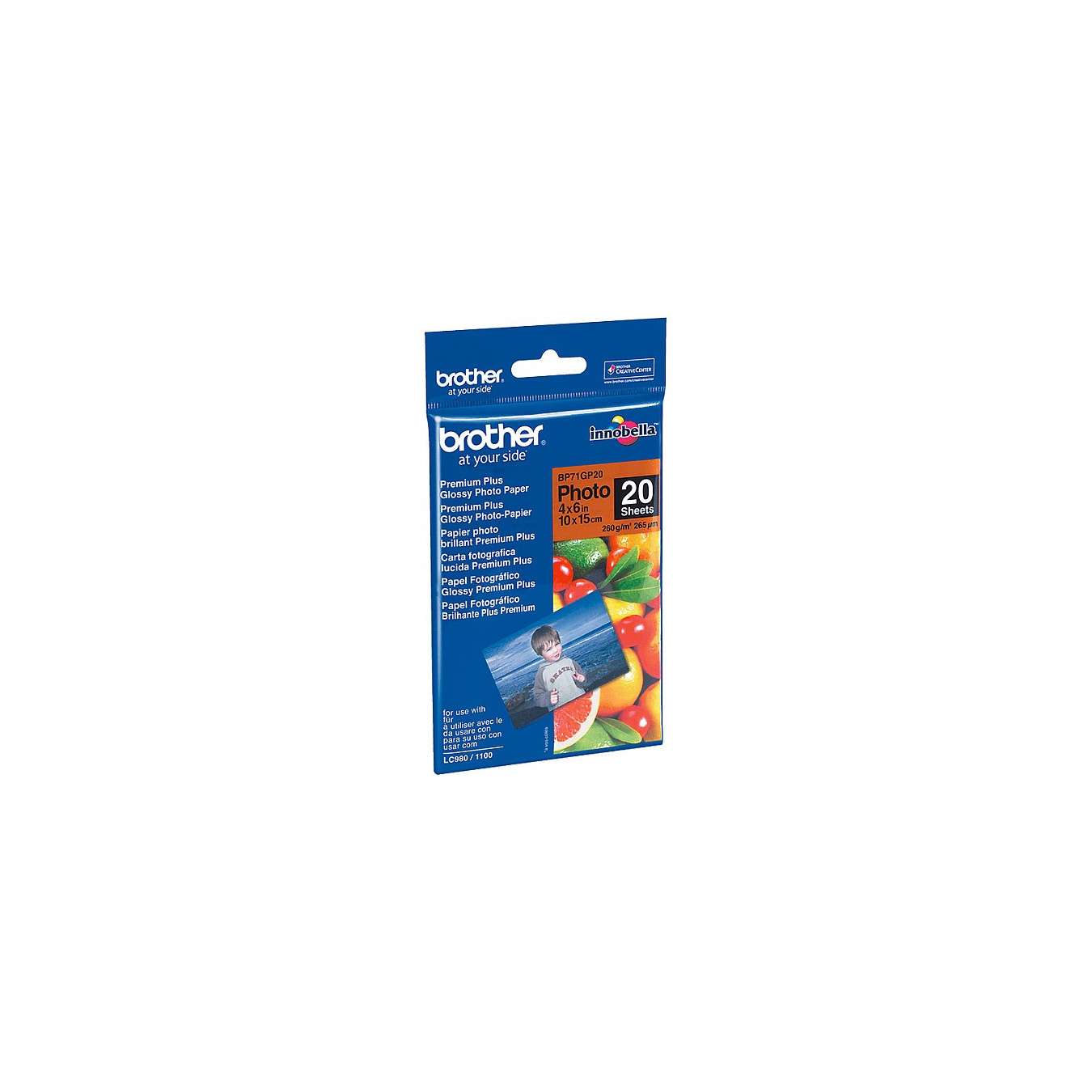 Brother BP71GP20 10x15cm Fotopapier — Buy in Cyprus with Fast Delivery
