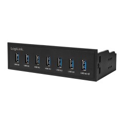 LogiLink UA0342 USB 3.0 7-Port Internal Hub w/ Fast Charge - 5Gbps (Boxed) — Buy in Cyprus with Fast Delivery