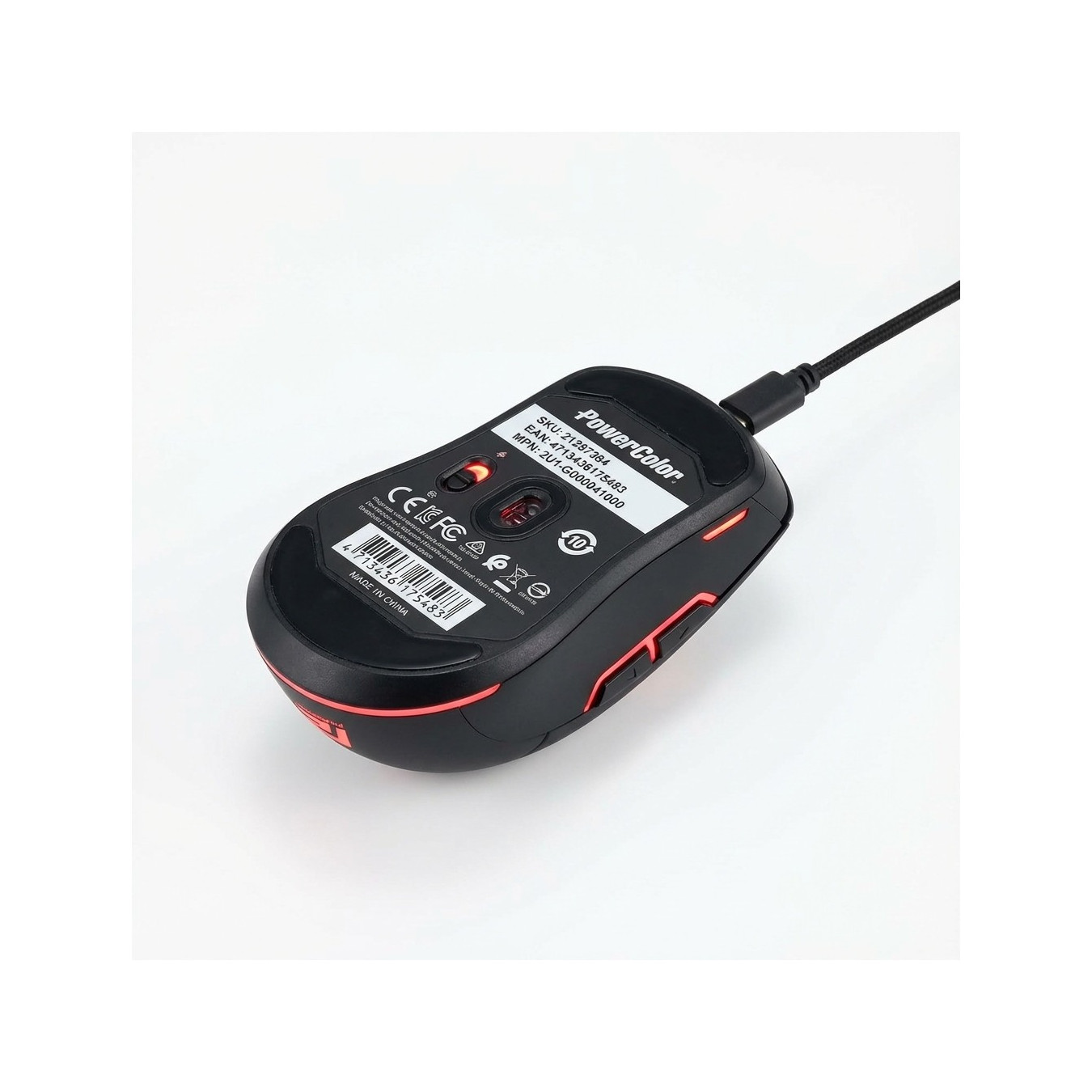 Powercolor Maus Alphyn AM10 Black 2U1-G000041000 — Buy in Cyprus with Fast Delivery