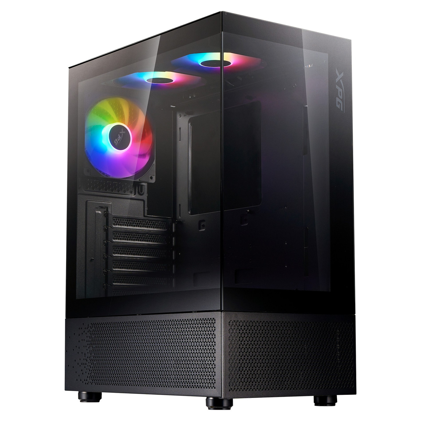 XPG Invader X Mini ATX Midi Tower schwarz 5x120mm ARGB USB C — Buy in Cyprus with Fast Delivery
