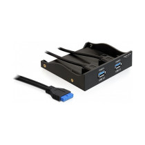 Front Panel 3.5' 2x USB 3.0 black — Buy in Cyprus with Fast Delivery