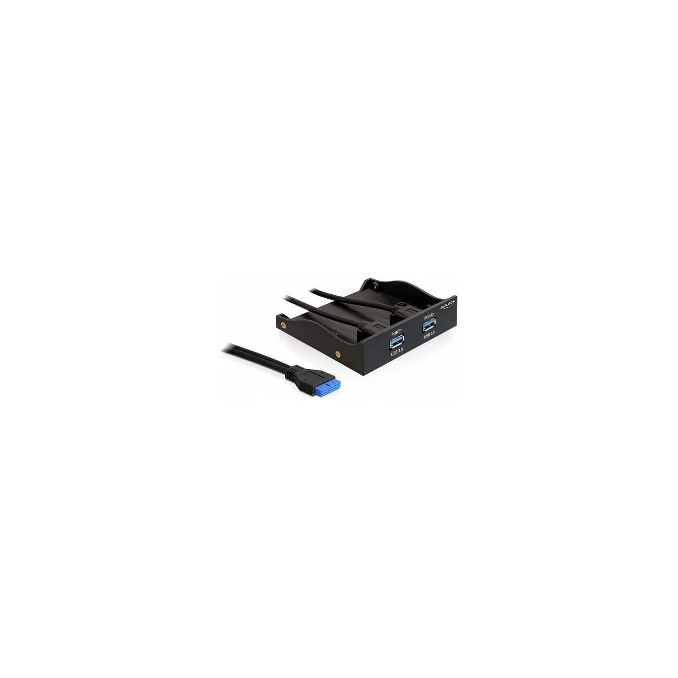 Front Panel 3.5' 2x USB 3.0 black — Buy in Cyprus with Fast Delivery