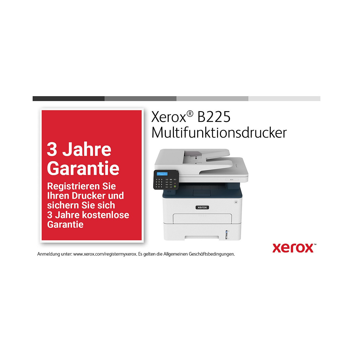 L Xerox B225 S W-Laserdrucker 3in1 USB LAN WLAN ADF — Buy in Cyprus with Fast Delivery