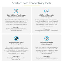 D StarTech USB-C MULTIPORT ADAPTER DOCK — Buy in Cyprus with Fast Delivery