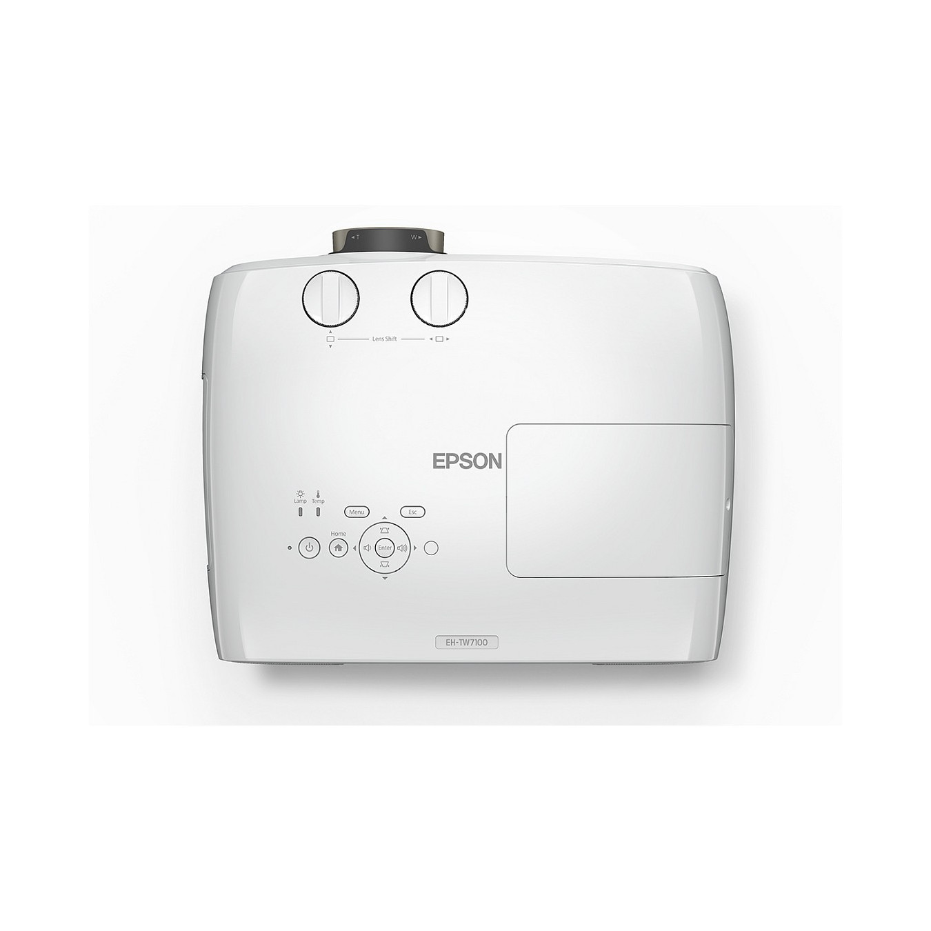 (3840x2160) EPSON EH-TW7100 3000-Lumen 3-LCD 16:9 3D 2xUSB2.0-A USB2.0-MiniB 2xHDMI Bluetooth Speaker 4k PRO-UHD Whit...
