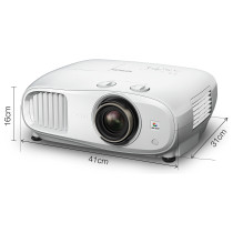 (3840x2160) EPSON EH-TW7100 3000-Lumen 3-LCD 16:9 3D 2xUSB2.0-A USB2.0-MiniB 2xHDMI Bluetooth Speaker 4k PRO-UHD Whit...