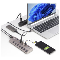 StarTech 7-PT USB HUB W ON OFF SWITCHES — Buy in Cyprus with Fast Delivery