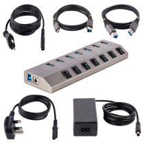 StarTech 7-PT USB HUB W ON OFF SWITCHES — Buy in Cyprus with Fast Delivery