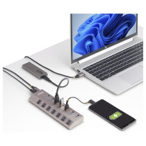 StarTech 7-PT USB HUB W ON OFF SWITCHES — Buy in Cyprus with Fast Delivery