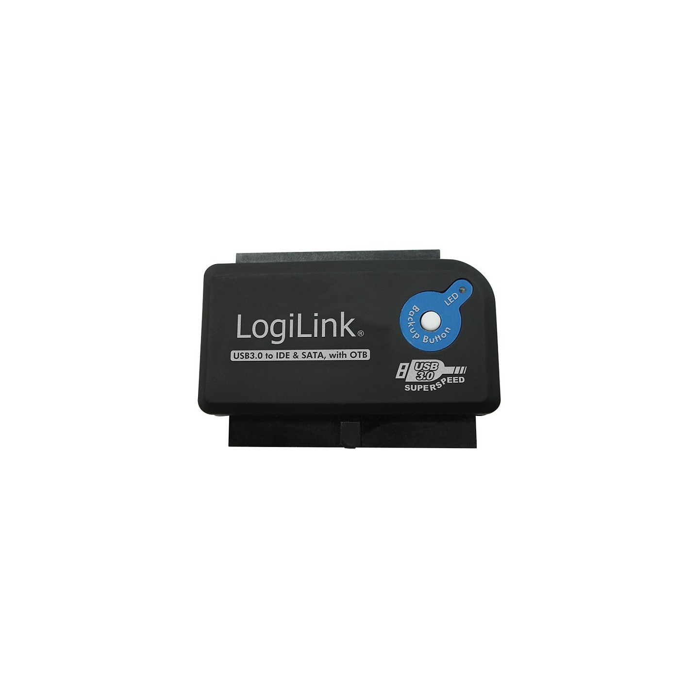 LogiLink AU0028A USB 3.0 to IDE & SATA Adapter - Black (Boxed) — Buy in Cyprus with Fast Delivery