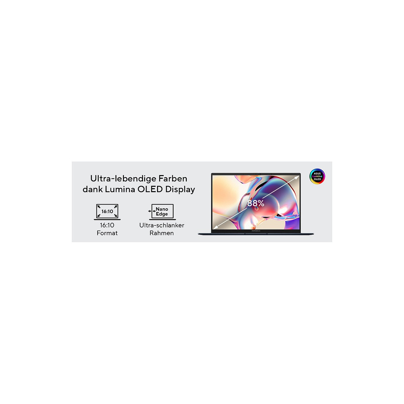 ASUS Zenbook 14 UX3405CA-PP485W 14' WQXGA+ OLED Core Ultra 9 285H 32GB 1TB Win11 — Buy in Cyprus with Fast Delivery