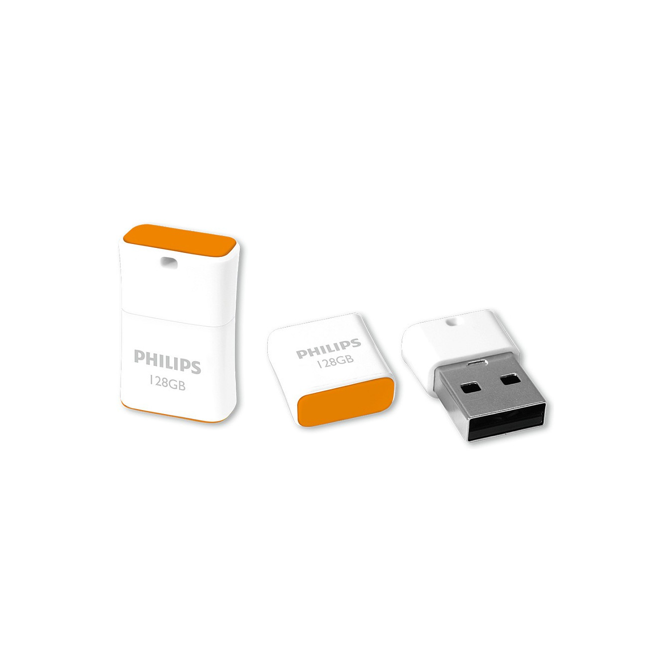 STICK Philips USB 2.0 128GB Pico Edition Sunrise Orange — Buy in Cyprus with Fast Delivery