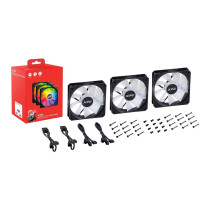 XPG Vento R 120 ARGB PWM 120mm 3er Pack schwarz — Buy in Cyprus with Fast Delivery