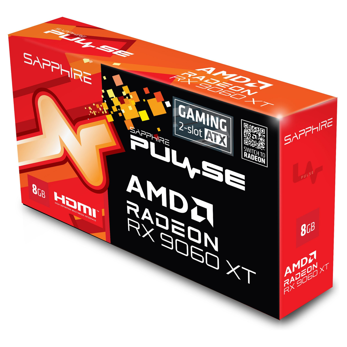 RX 9060 XT 8GB Sapphire Pulse Gaming GDDR6 — Buy in Cyprus with Fast Delivery