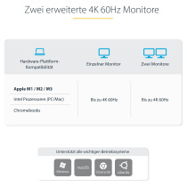 D StarTech 129UE-USBC-KVM-DOCK — Buy in Cyprus with Fast Delivery