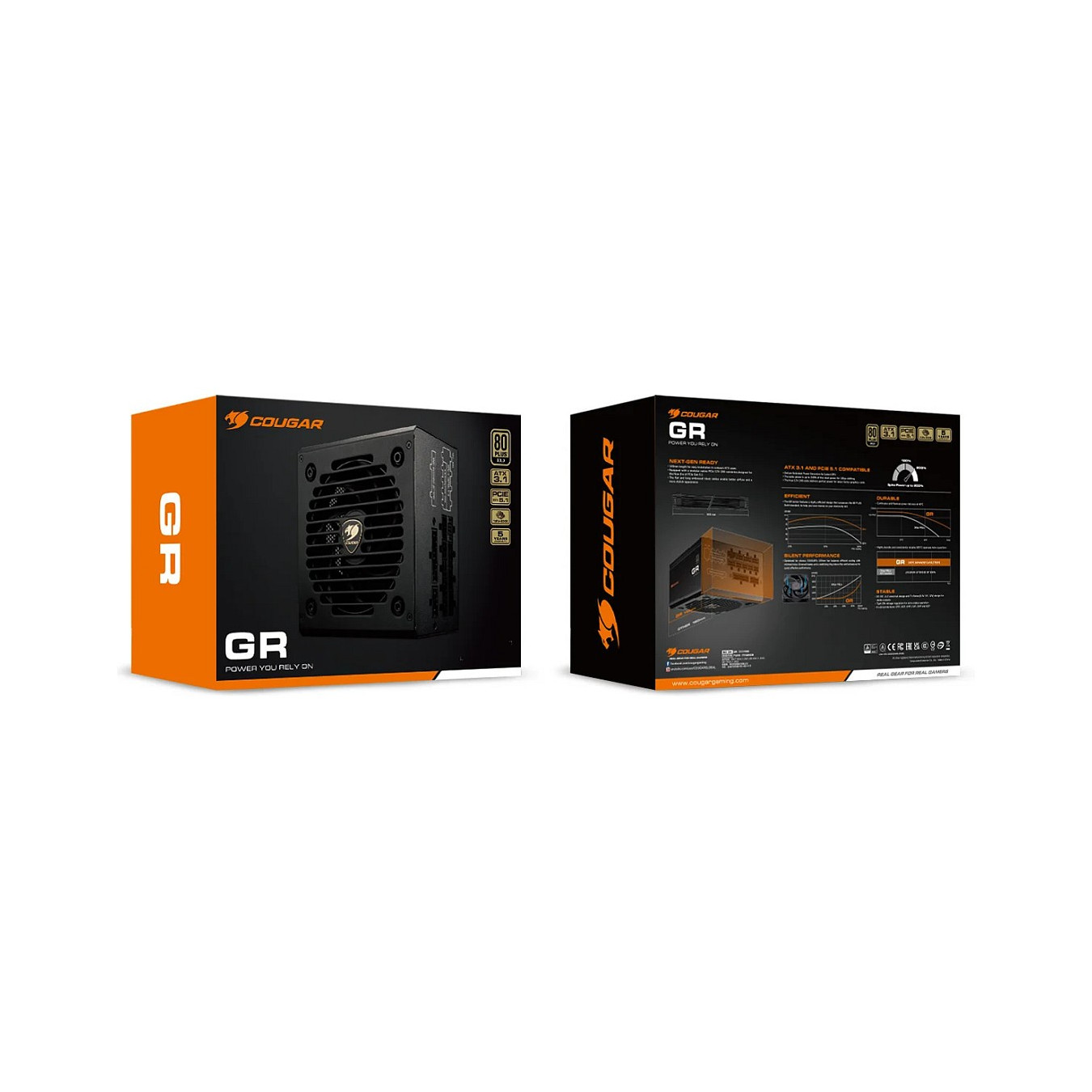 850W COUGAR Netzteil GR 850W ATX3.1 PCIE 5.1 80 Plus Gold — Buy in Cyprus with Fast Delivery