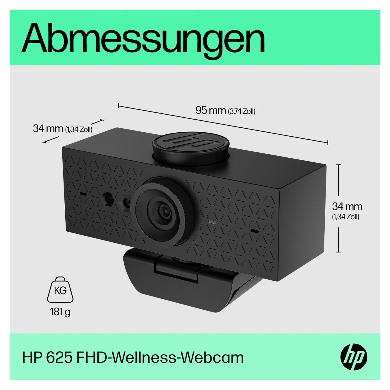 HP 625 4MP 1920x1080 Audio USB — Buy in Cyprus with Fast Delivery