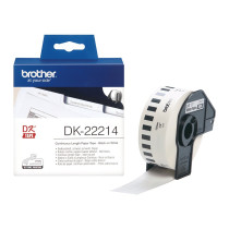 Brother Endlosetiketten (Papier) DK22214 schwarz auf weiss 12mm x 30.48m — Buy in Cyprus with Fast Delivery