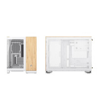 CORSAIR mATX 2500X (Tempered Glass) White Bamboo Wood — Buy in Cyprus with Fast Delivery