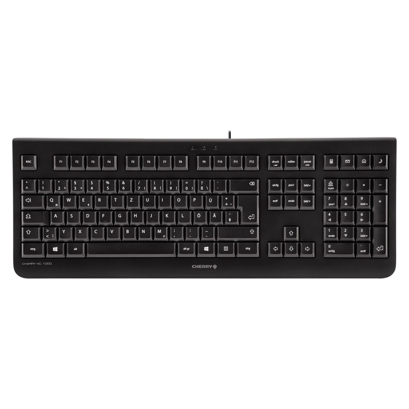 Cherry KC 1000 Black USB ungarisches Layout — Buy in Cyprus with Fast Delivery