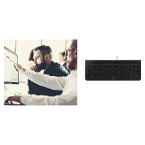 Cherry KC 1000 Black USB ungarisches Layout — Buy in Cyprus with Fast Delivery
