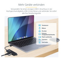 StarTech 4-PORT USB-C HUB 5GBPS PORTABLE — Buy in Cyprus with Fast Delivery