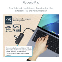 StarTech 4-PORT USB-C HUB 5GBPS PORTABLE — Buy in Cyprus with Fast Delivery