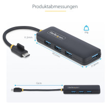 StarTech 4-PORT USB-C HUB 5GBPS PORTABLE — Buy in Cyprus with Fast Delivery