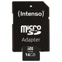 CARD Dig Z MicroSDHC 16GB Intenso C4 21MB s inkl.SD Adapter — Buy in Cyprus with Fast Delivery