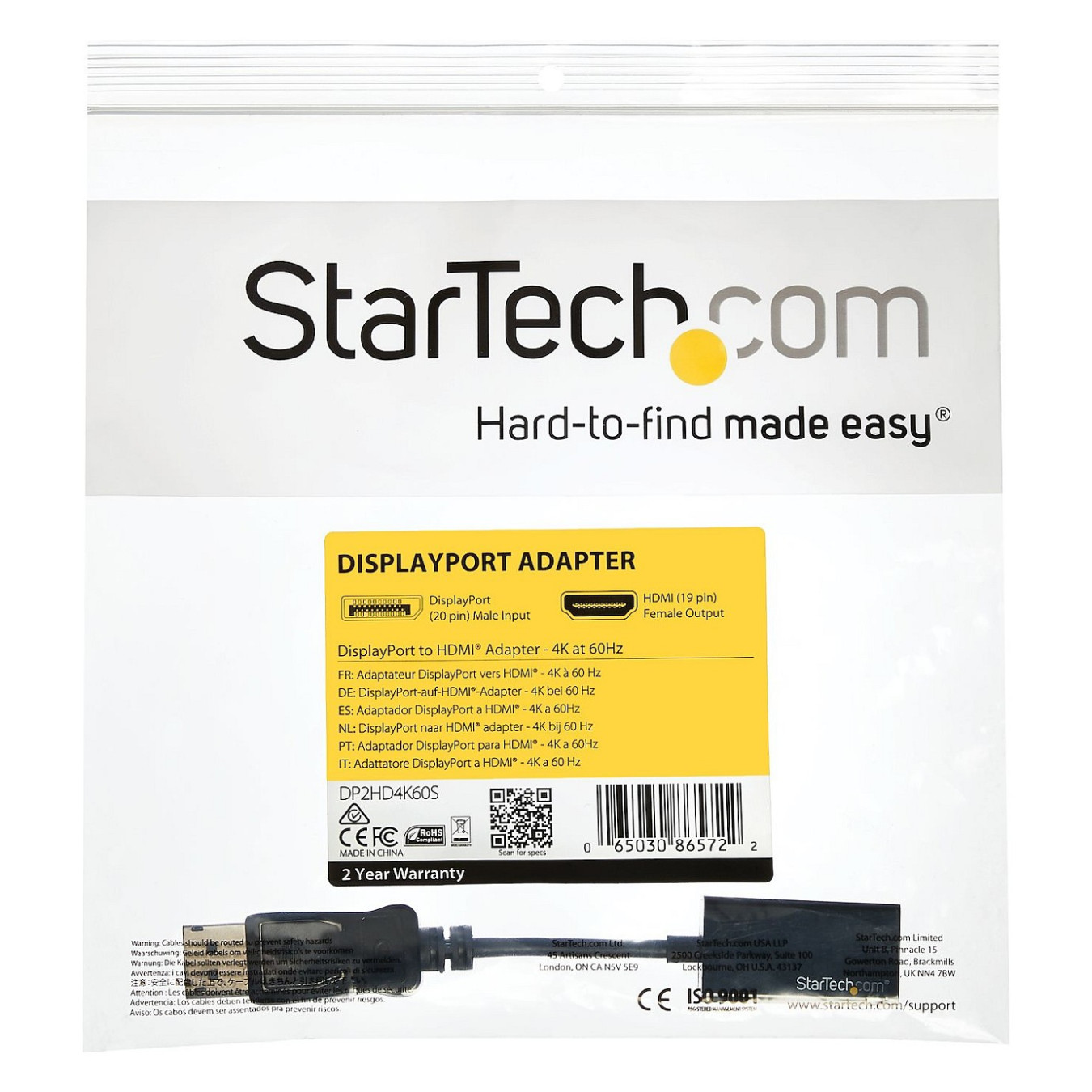DISPLAYPORT TO HDMI - 4K 60HZ — Buy in Cyprus with Fast Delivery