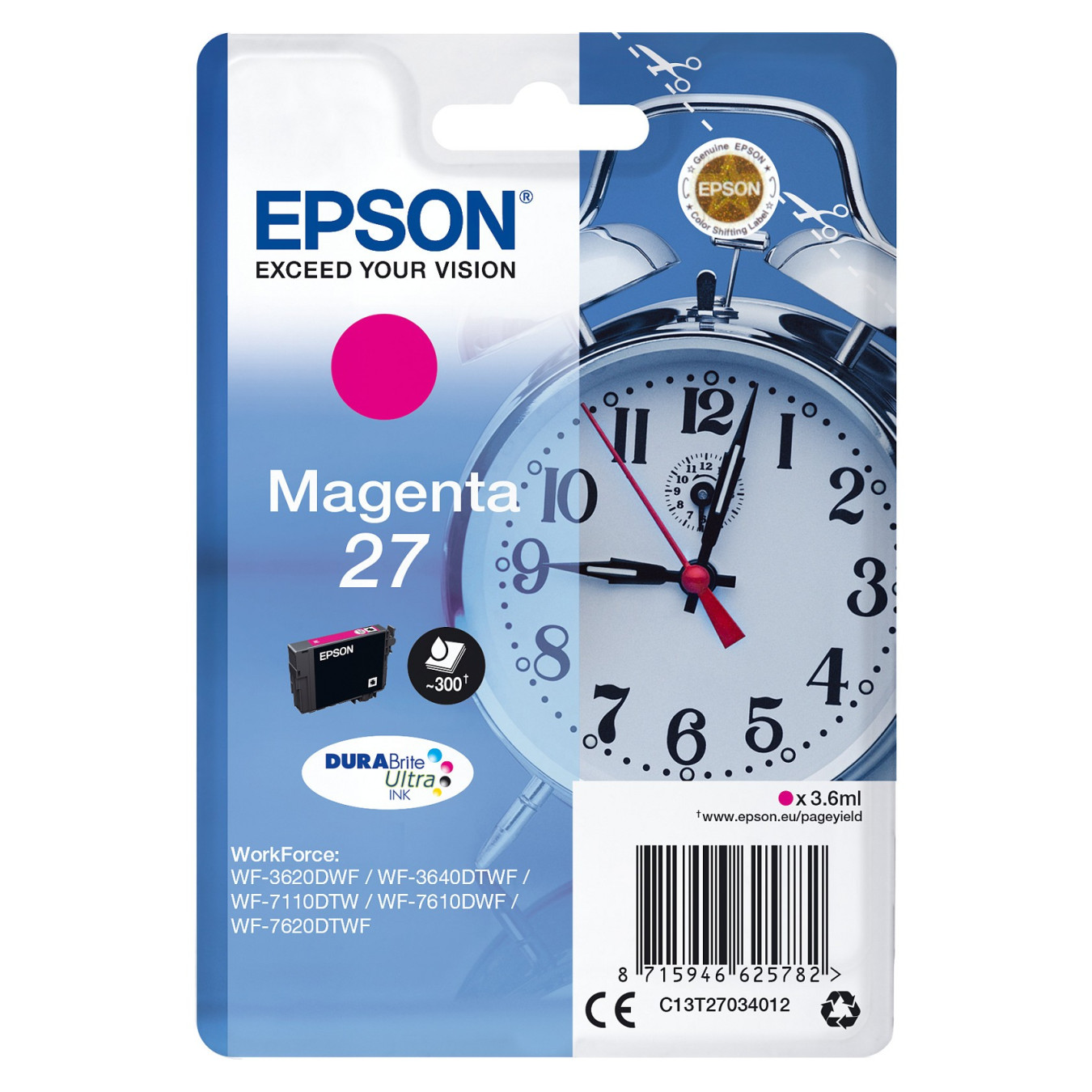 Epson 27 magenta Blister T2703 — Buy in Cyprus with Fast Delivery