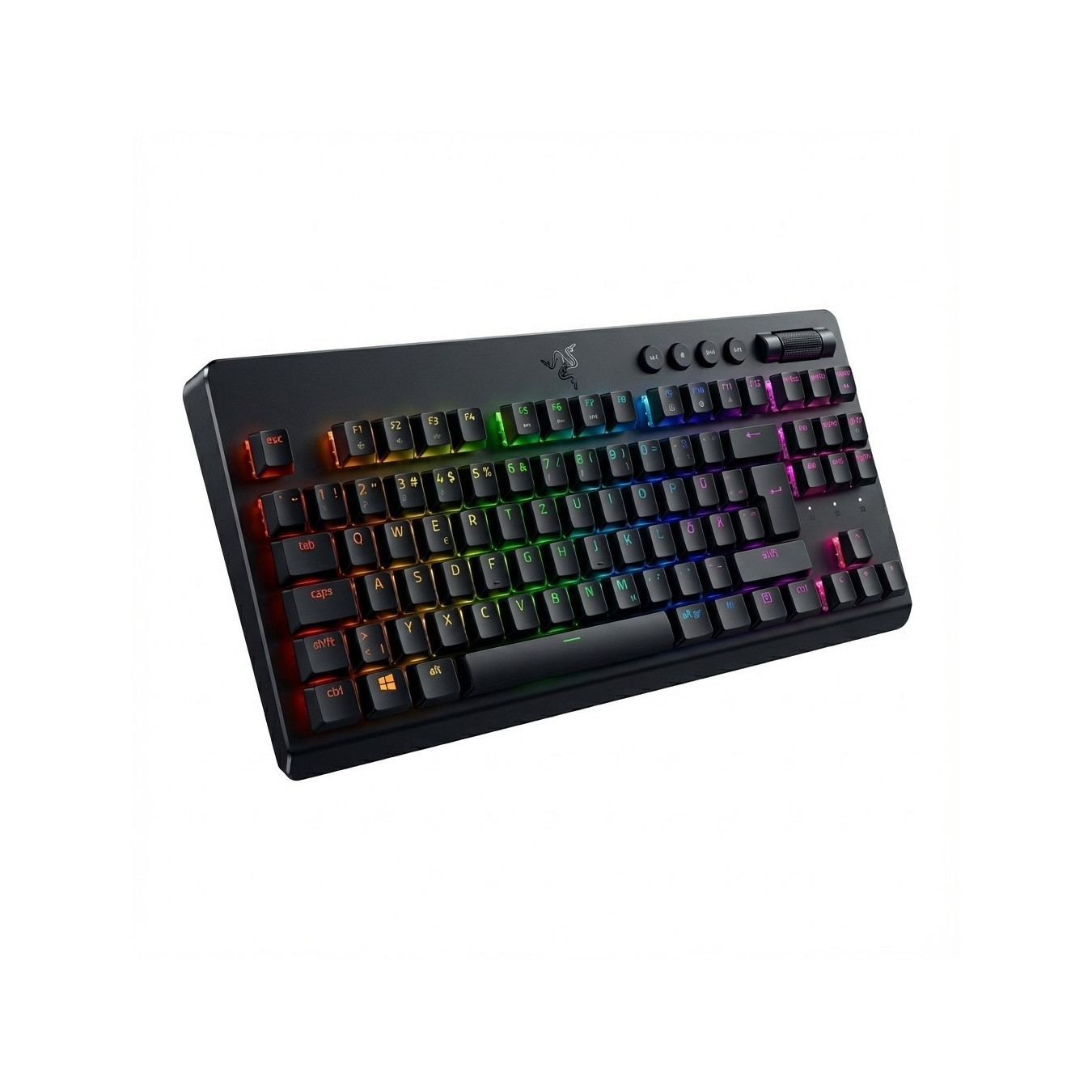 Razer BlackWidow V4 Low-profile Tenkeyless HyperSpeed orange Switch german Layout — Buy in Cyprus with Fast Delivery