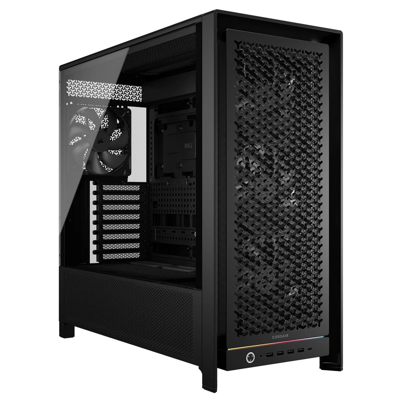 CORSAIR Midi FRAME 5000D Airflow Case. Black — Buy in Cyprus with Fast Delivery