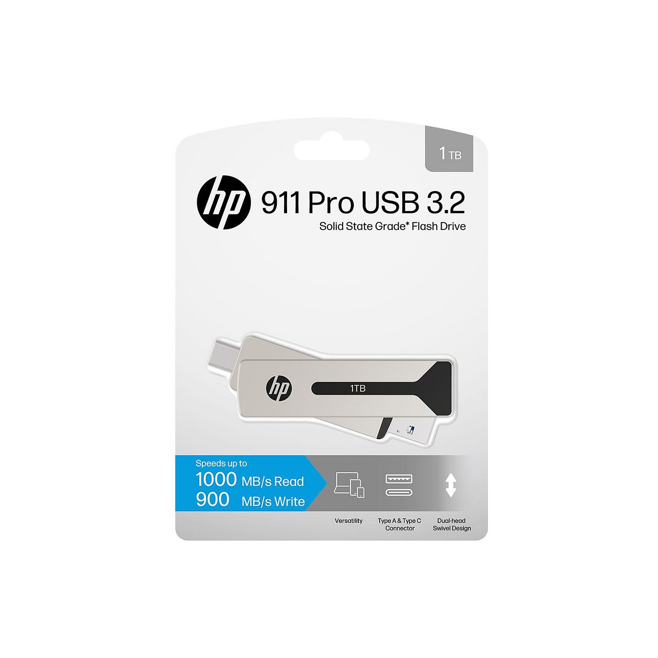 STICK 512GB PNY HP Solid State Grade OTG Type-C 911 Pro — Buy in Cyprus with Fast Delivery
