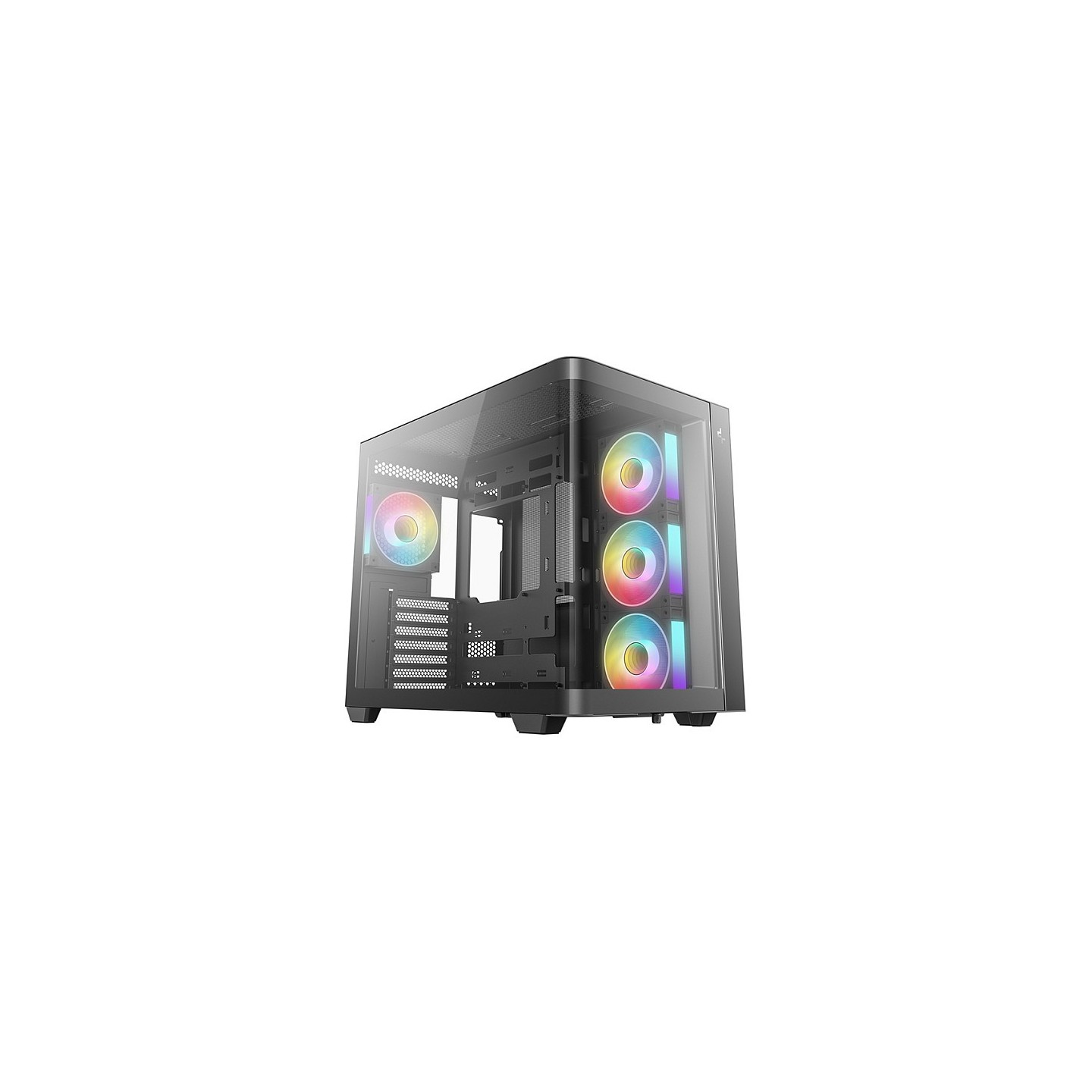 DeepCool CG530 4F ATX Mid Tower Tempered Glass 4x ARGB Fans Black (Boxed) — Buy in Cyprus with Fast Delivery