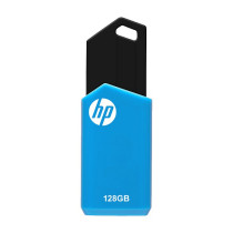 STICK 128GB HP v150w 2.0 Flash Drive (black blue) retail — Buy in Cyprus with Fast Delivery