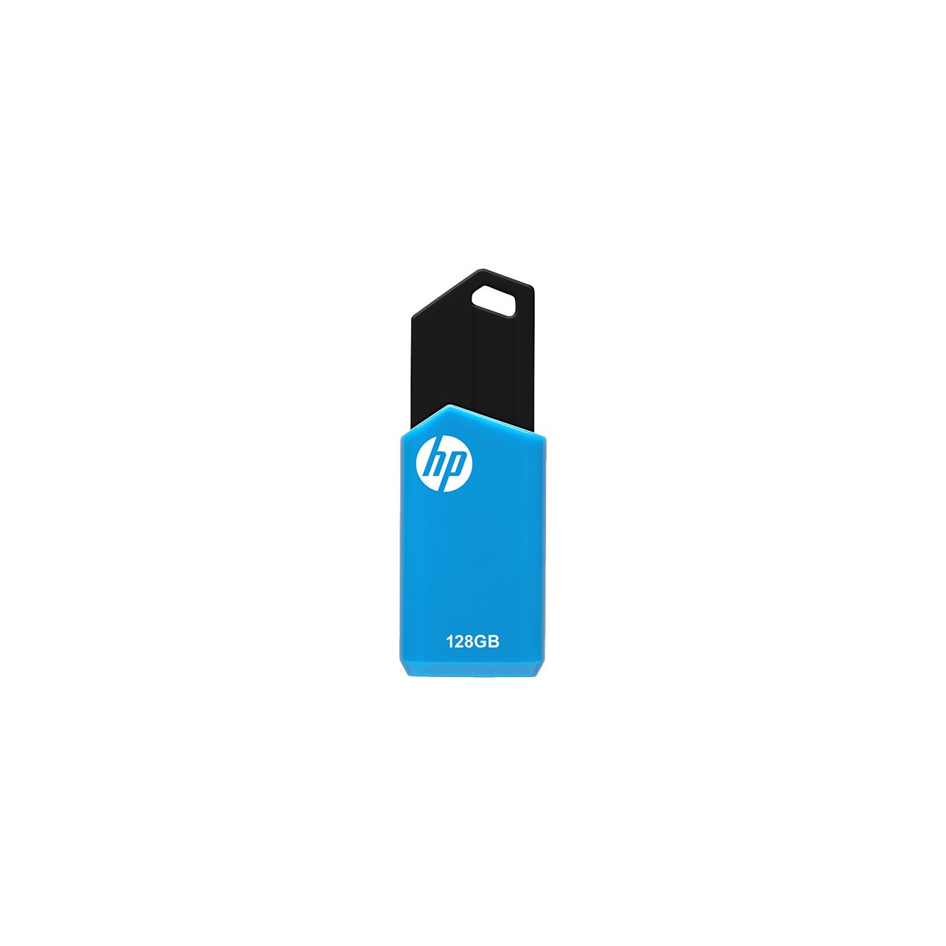 STICK 128GB HP v150w 2.0 Flash Drive (black blue) retail — Buy in Cyprus with Fast Delivery
