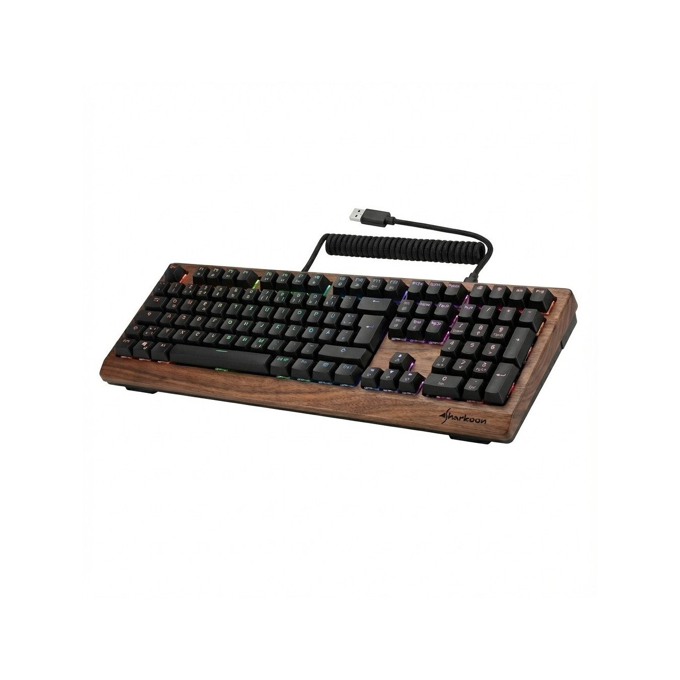 SKILLER SGK50 S2 Wood PBT(holz schwarz. ES-Layout. Gateron G Pro 3.0 Yellow) — Buy in Cyprus with Fast Delivery