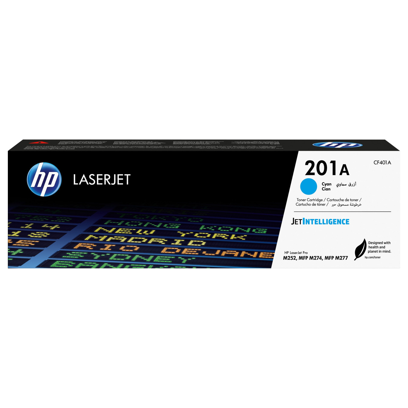 HP Toner 201A CF401A Cyan bis zu 1.330 Seiten ISO IEC 19798 — Buy in Cyprus with Fast Delivery