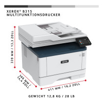 L Xerox B315 4in1 A4 LAN WiFi ADF Duplex Laserdrucker monochrome — Buy in Cyprus with Fast Delivery
