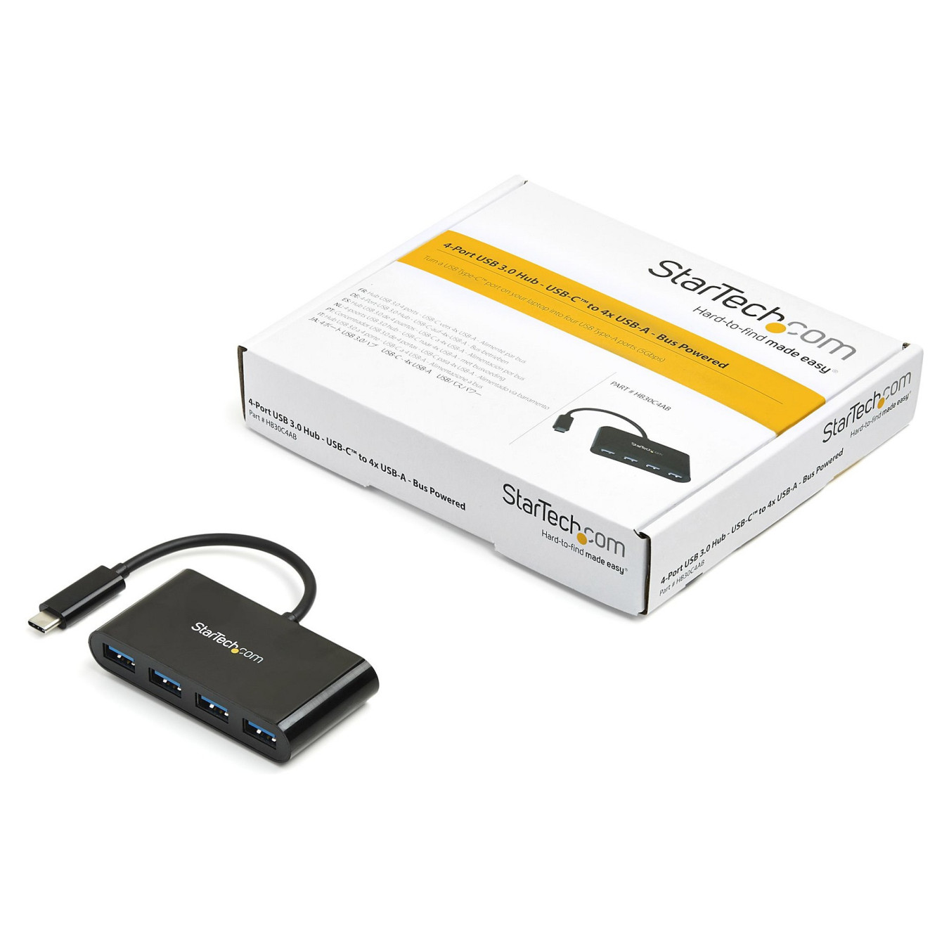StarTech 4PT USB 3.0 HUB USB-C TO USB-A — Buy in Cyprus with Fast Delivery