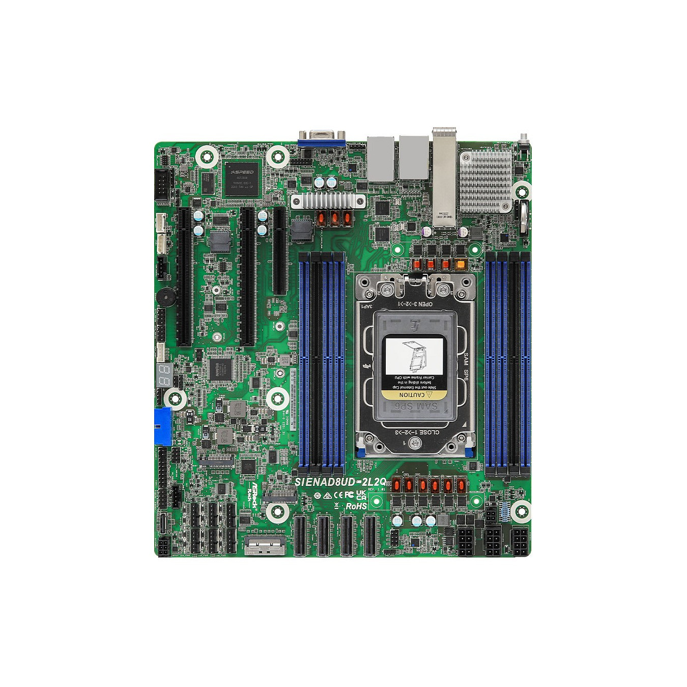 ASRock Mainboard SIENAD8UD-2L2Q micro-ATX Sockel SP6 Single — Buy in Cyprus with Fast Delivery