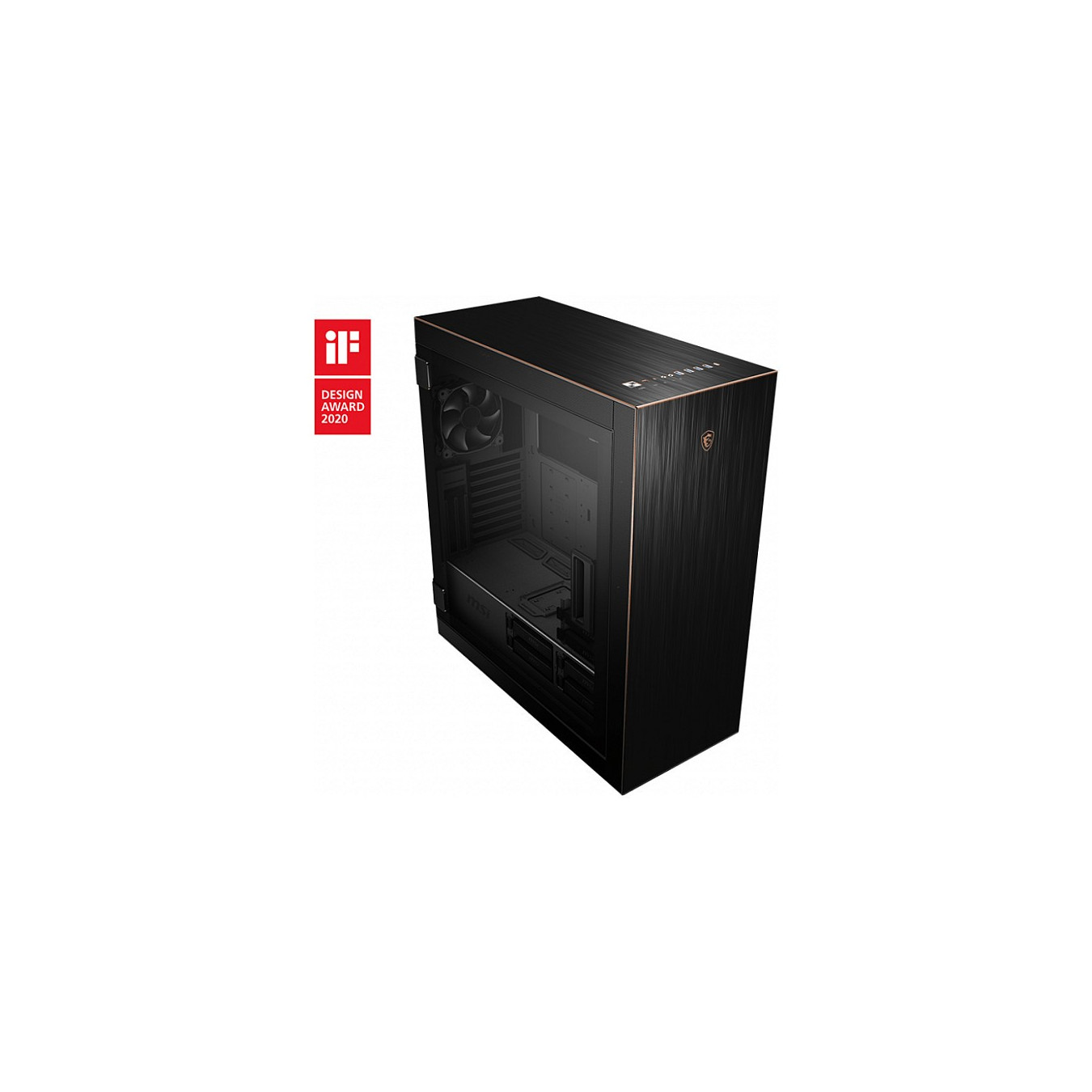 BIG MSI MPG SEKIRA 500G black. window. — Buy in Cyprus with Fast Delivery
