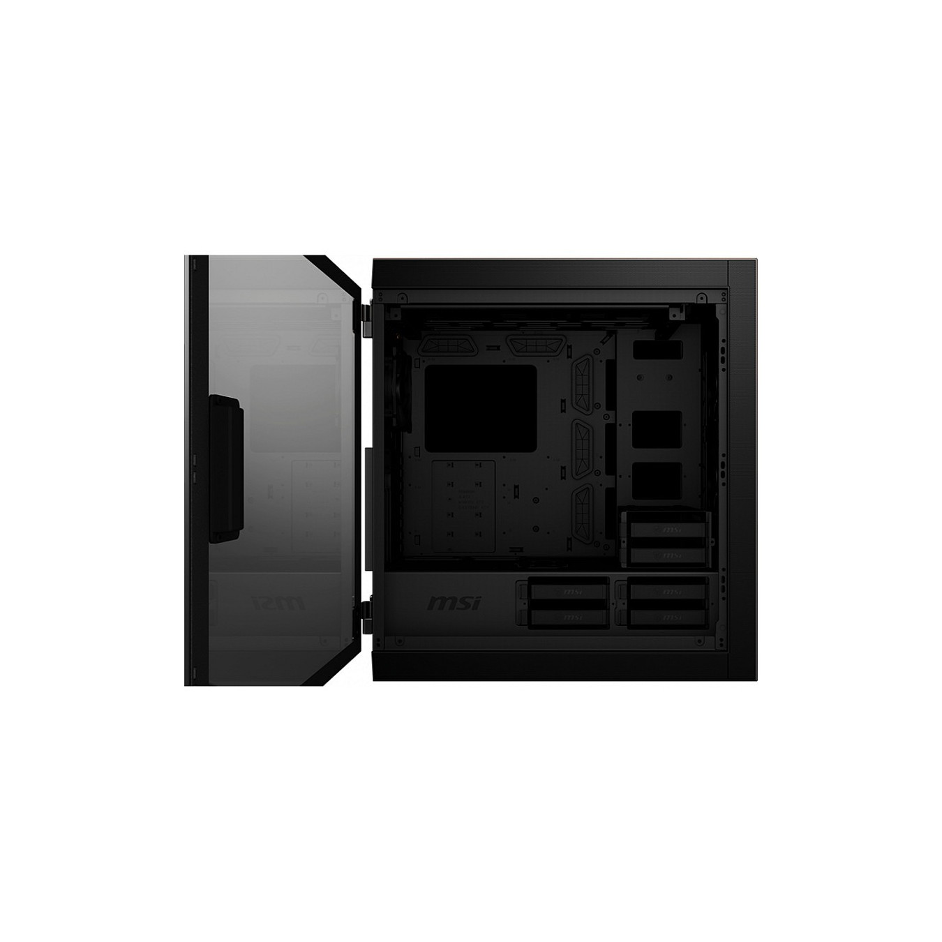 BIG MSI MPG SEKIRA 500G black. window. — Buy in Cyprus with Fast Delivery