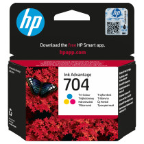 HP 704 Dreifarbig Tintenpatrone — Buy in Cyprus with Fast Delivery