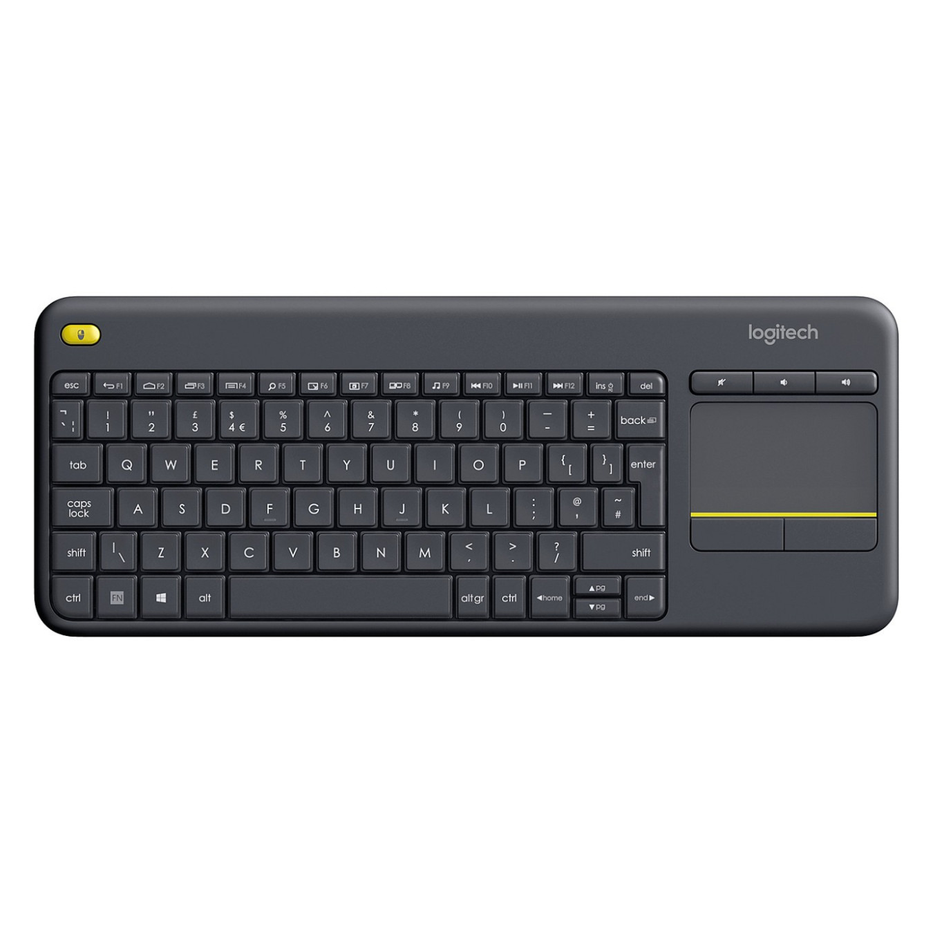 Logitech K400 Plus wireless Touch black UK — Buy in Cyprus with Fast Delivery