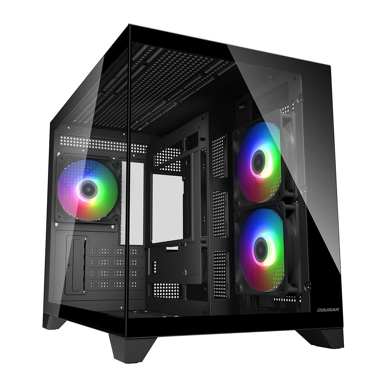 Cougar FV150 Mini ARGB Black – Mini Tower Case, 400mm GPU | Armenius Store