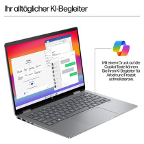 HP ENVY x360 2-in-1 Laptop 14' 2.8K OLED Touch U5-125U 16GB 512GB Win 11 14-fc0450ng — Buy in Cyprus with Fast Delivery