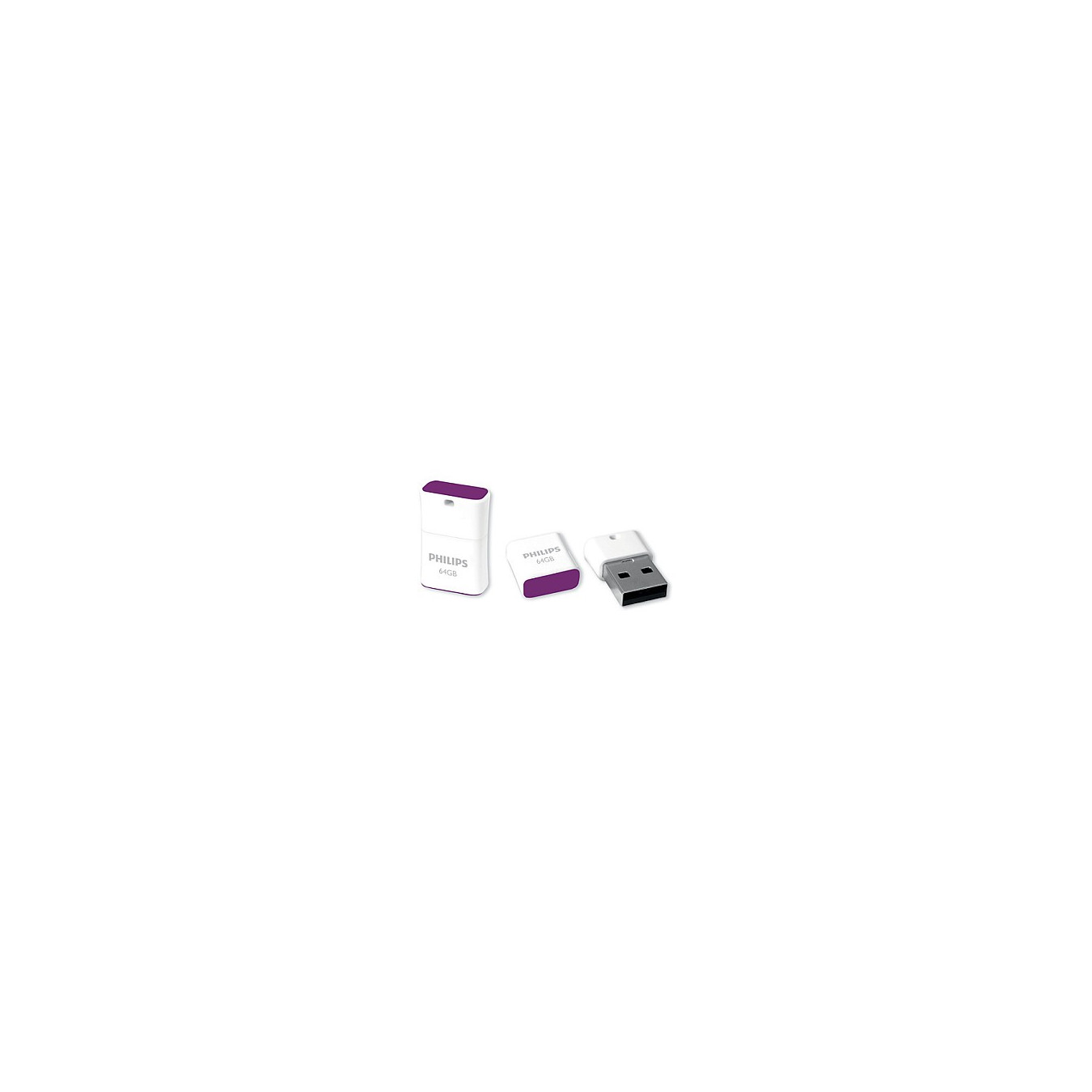 STICK Philips USB 2.0 64GB Pico Edition Magic Purple — Buy in Cyprus with Fast Delivery