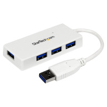 StarTech WHITE 4 PORT MINI USB 3.0 HUB — Buy in Cyprus with Fast Delivery